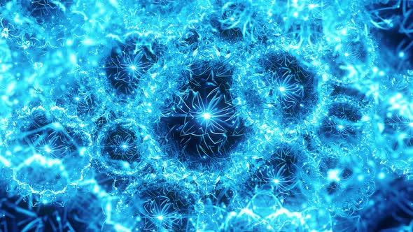 Blue Rings and Particles alt