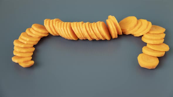 Carrot Slicing Stop Motion Animation alt