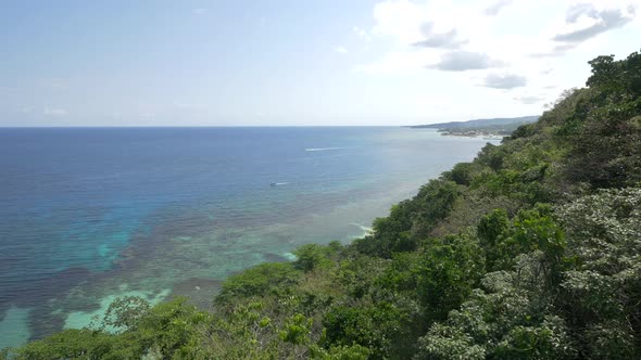 The Caribbean Sea in Jamaica