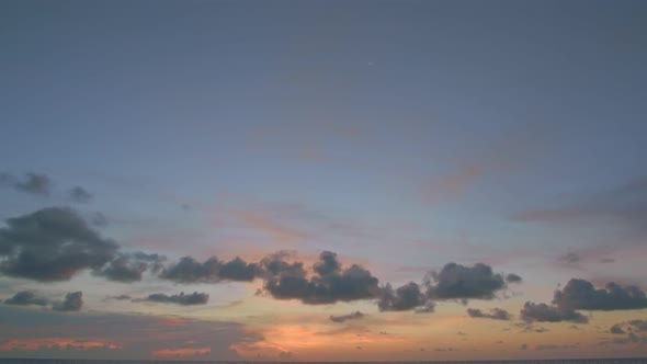 Beautiful  Sunset Above The Sea alt