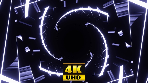 Tunnel Whirlpool Vj Loop 4K alt