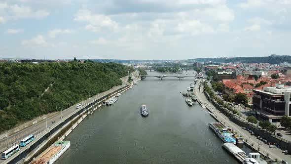 Cityscrape of Prague alt