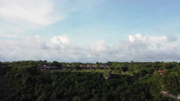 Nyang Nyang Beach cliff parallax with clouds alt