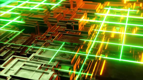 HD Stylish Abstract Animation. VJ Loop alt