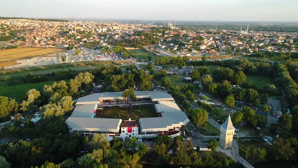 Greased Wrestling Area In Edirne City Turkey alt