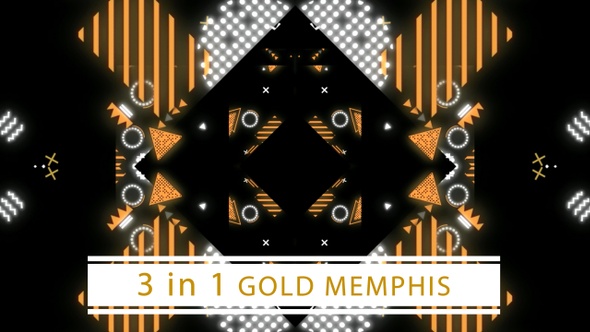 Gold Memphis (Black)