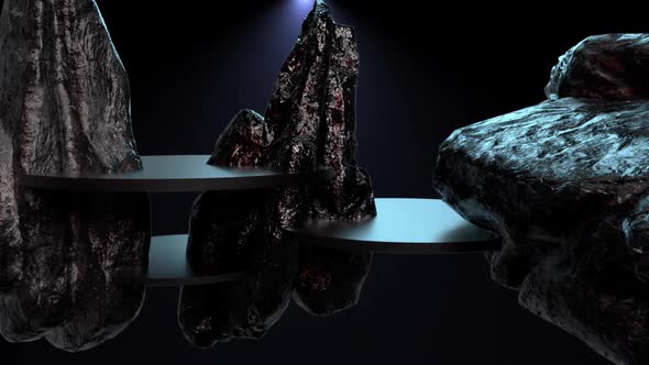 Podium and Large Stones alt