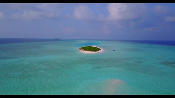Aerial landscape of tropical sea view beach lifestyle by transparent sea and white sandy background  alt