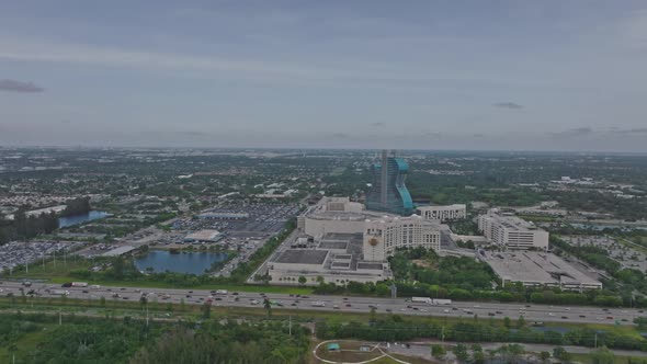 Aerial View on Guitar Hotel alt