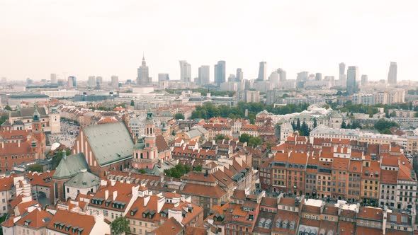 Aerial View of Warsaw alt