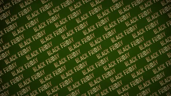 Black Friday Creative Typographic Animation. Looped. alt
