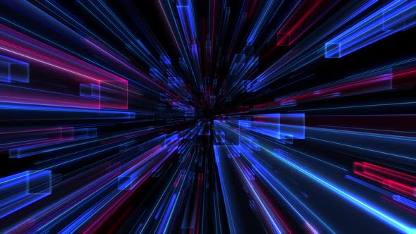 Seamless animation loop abstract background with camera motion in 4K. alt