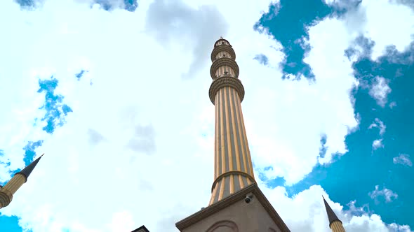 Akhmad Kadyrov Mosque Also Known As The Heart of Chechnya
