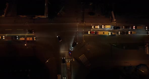 Ukraine The City Of Rivne. Cars At The Intersection