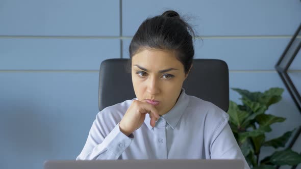 Freelancer Working On An Online Project At A Laptop Computer, A Programmer Writing Code alt