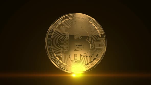 Element Bitcoin background video - bitcoin animation Video - Free Video Background Loops alt