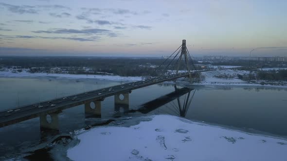 February 10 Ukraine Kiev South Bridge