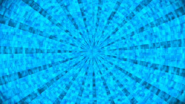 Broadcast Hi-Tech Glittering Abstract Patterns Tunnel 08
