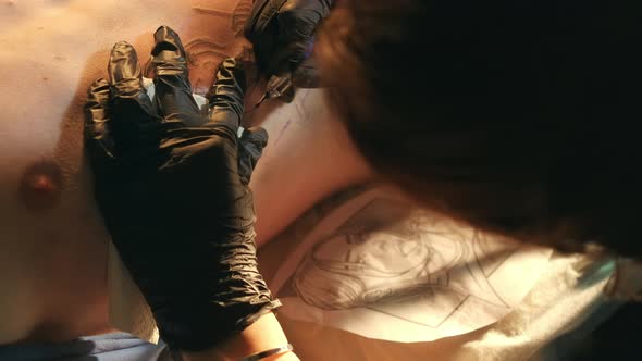 Copying Girls Face Portrait From Sketch alt