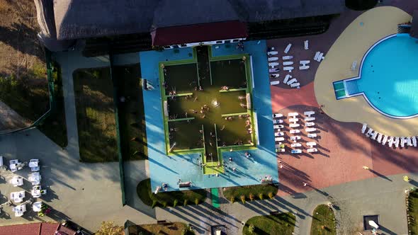 Overhead Aerial View of Kosino Aqua Park alt