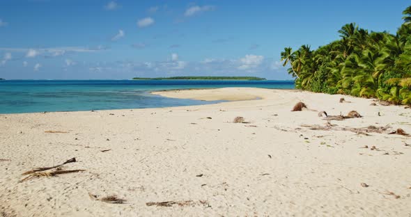 Tropical Island in South Pacific