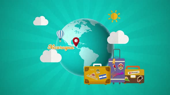 Nicaragua Travel Destination 4K alt