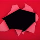 Torn Paper Hole - Red - VideoHive Item for Sale