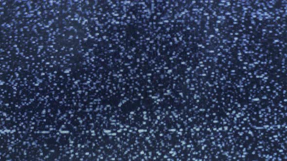 VHS Defects, TV Noise, Monitor Artifacts, Real Glitches. Video Image Is Getting Rippled with alt