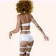 A Female Dancer Moving in White Costume - VideoHive Item for Sale