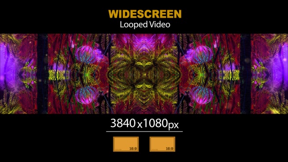 Widescreen Exotic Forest Mirror 02