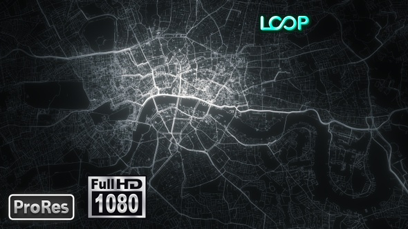 London - City Map - FullHD