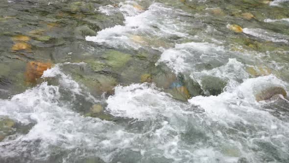 stream of clean water, Crystal river Water At Neelum Valley