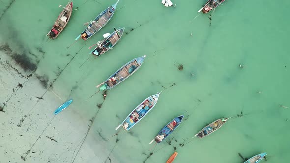 Fishing Boats Near Koh Samui Thailand