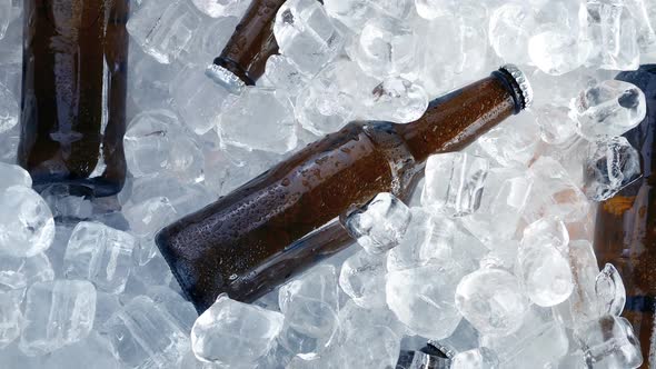 Cold Beers Packed In Ice alt