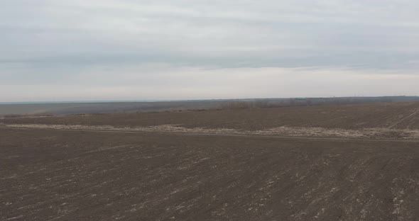 View Of Arable Land During Cloudy Day alt