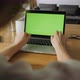 Using Laptop Computer With Green Screen - VideoHive Item for Sale