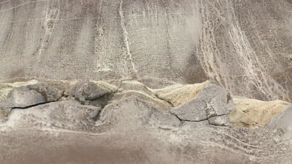 Top View Rocky Edge of Mountain Plateau in Highlands alt