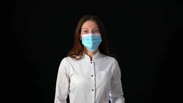 The Doctor Finds Out the Pandemic Is Ended. Gratitude of a Nurse. Life After Lockdown. Healthcare