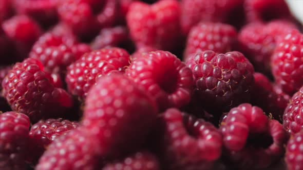 Fresh, Juicy Raspberry Background, Ripe alt