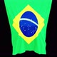 The piece of cloth falls with the flag of the State of Brazil to cover the product - VideoHive Item for Sale