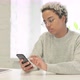 Attractive African Woman Using Smartphone in Office - VideoHive Item for Sale