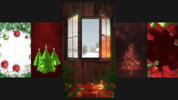 Christmas Vertical Backgrounds Pack