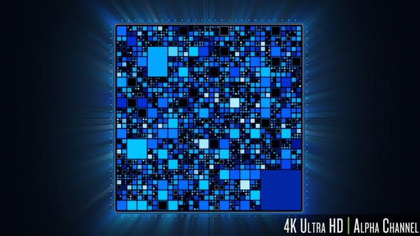 4K Data Information from Microprocessor CPU Chip alt