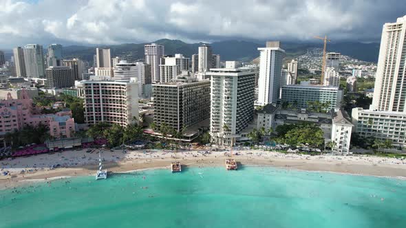 This Is Waikiki Beach Aerial 4 K