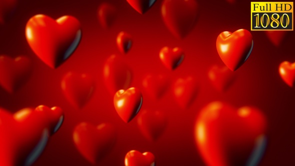 Love And Hearts Background Loops Pack V1 alt