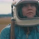Woman Astronaut With Helmet On - VideoHive Item for Sale