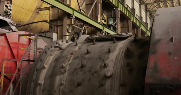Equipment at the Iron Ore Processing Plant