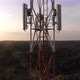 Closeup Aerial View of the Cellular Telecom Tower - VideoHive Item for Sale