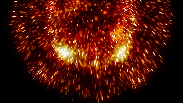 Golden Particles Explosion V7 alt