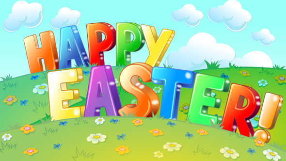 Happy Easter animated greetings 